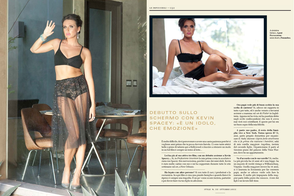 Anna Anisimova - Style Magazine of Corriere della